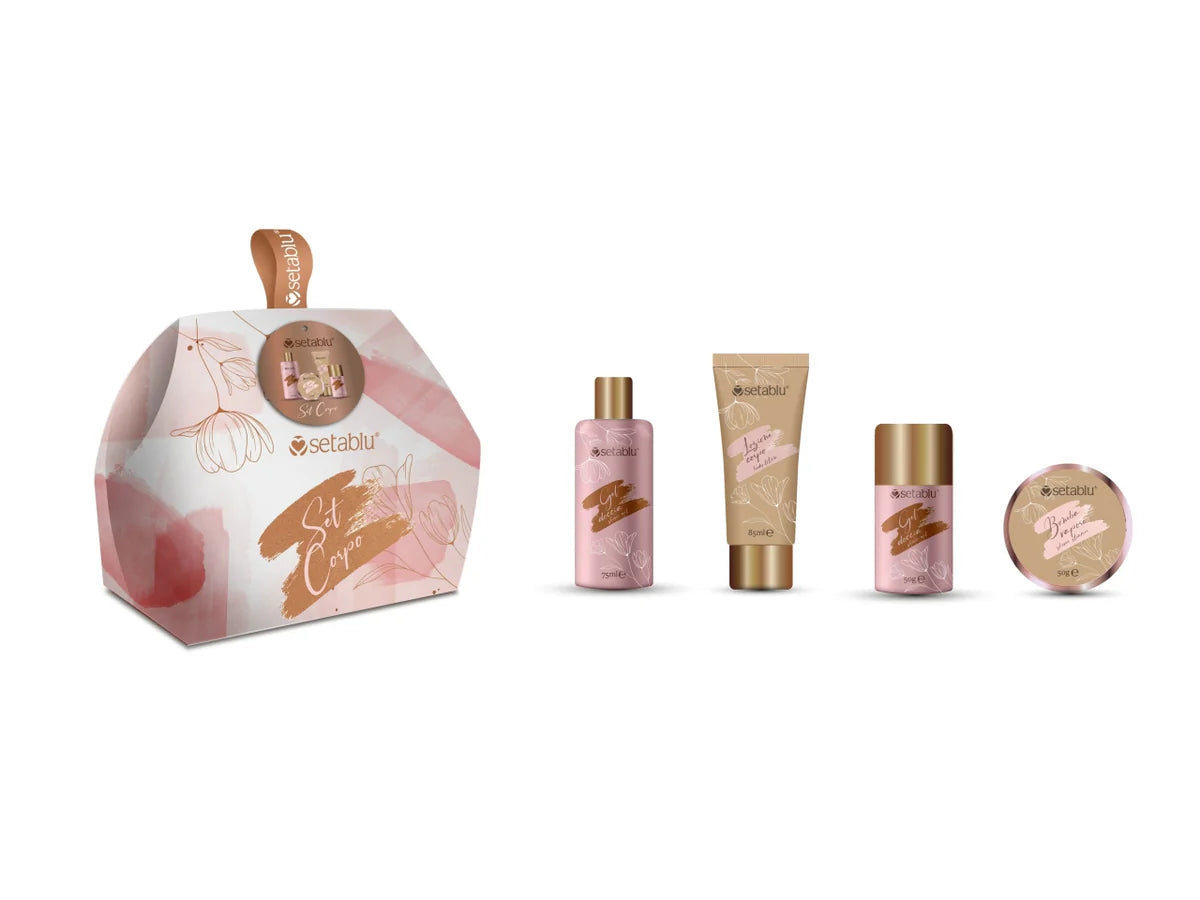 Setablu Set Donna + Gel Doccia +Deodorante +Lozione Corpo Idea Regalo