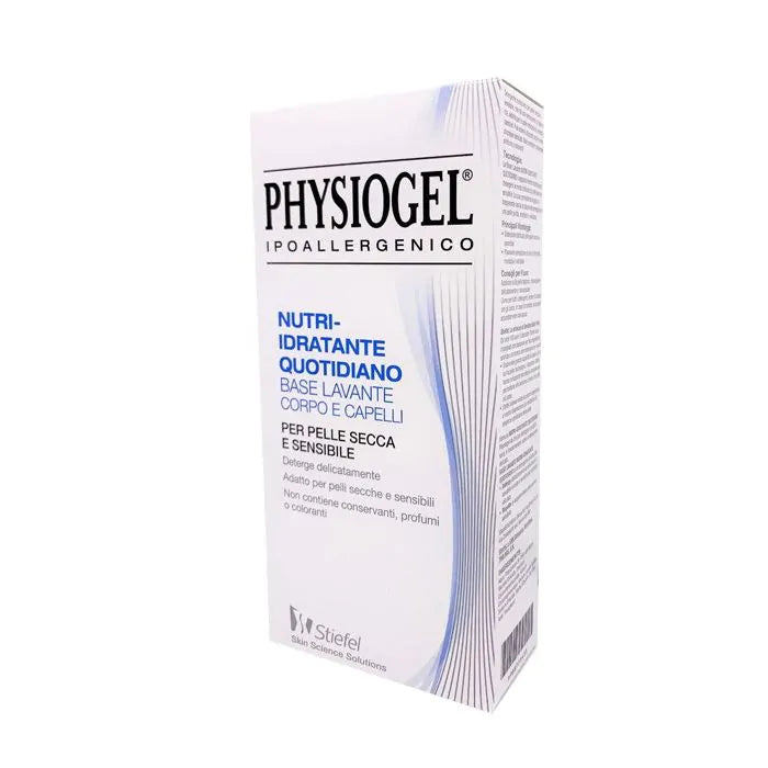 PHYSIOGEL NUTRI- IDRATANTE QUOTIDIANO BASE LEVANTE CORPO E CAPELLI 250 mL