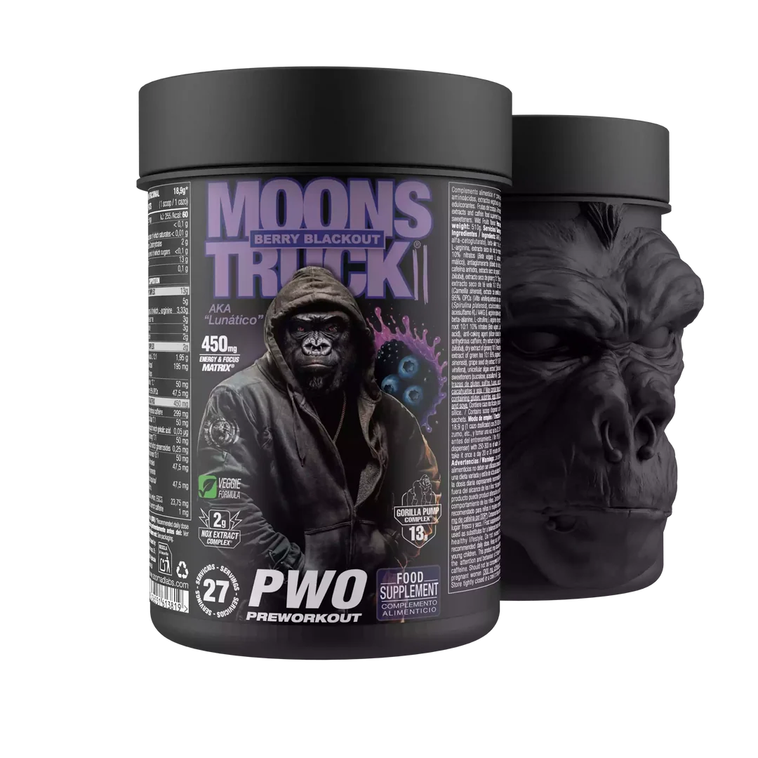 Pre-workout Moonstruck® II gusto BERRY BLACK OUT 510 grammi