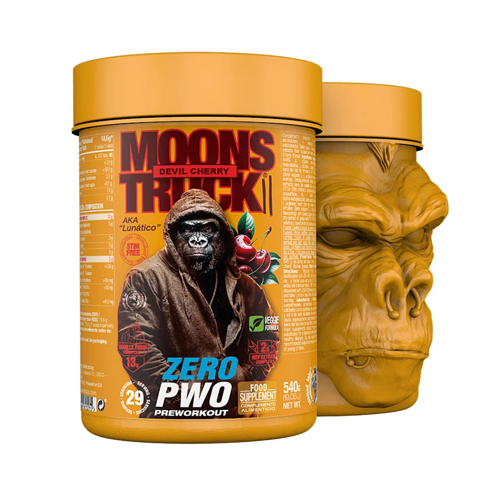 Pre-workout Moonstruck® II Zero Caffeina gusto devil cherry 540 grammi