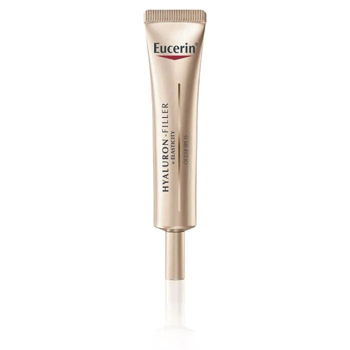 Eucerin Hyaluron Filler + Elasticity Crema Antietà Contorno Occhi SPF15 15ml