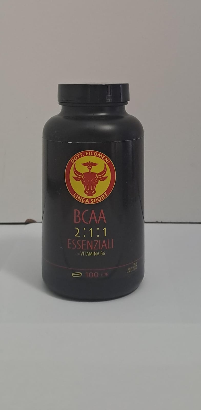 BCAA 2 : 1 : 1 ESSENZIALI CON VITAMINA B6 100 COMPRESSE DOTT.FILOMENI