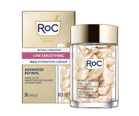 ROC Retinol Correxion Line Smoothing Siero Viso Notte Levigante - Siero antirughe in capsule - 30 capsule