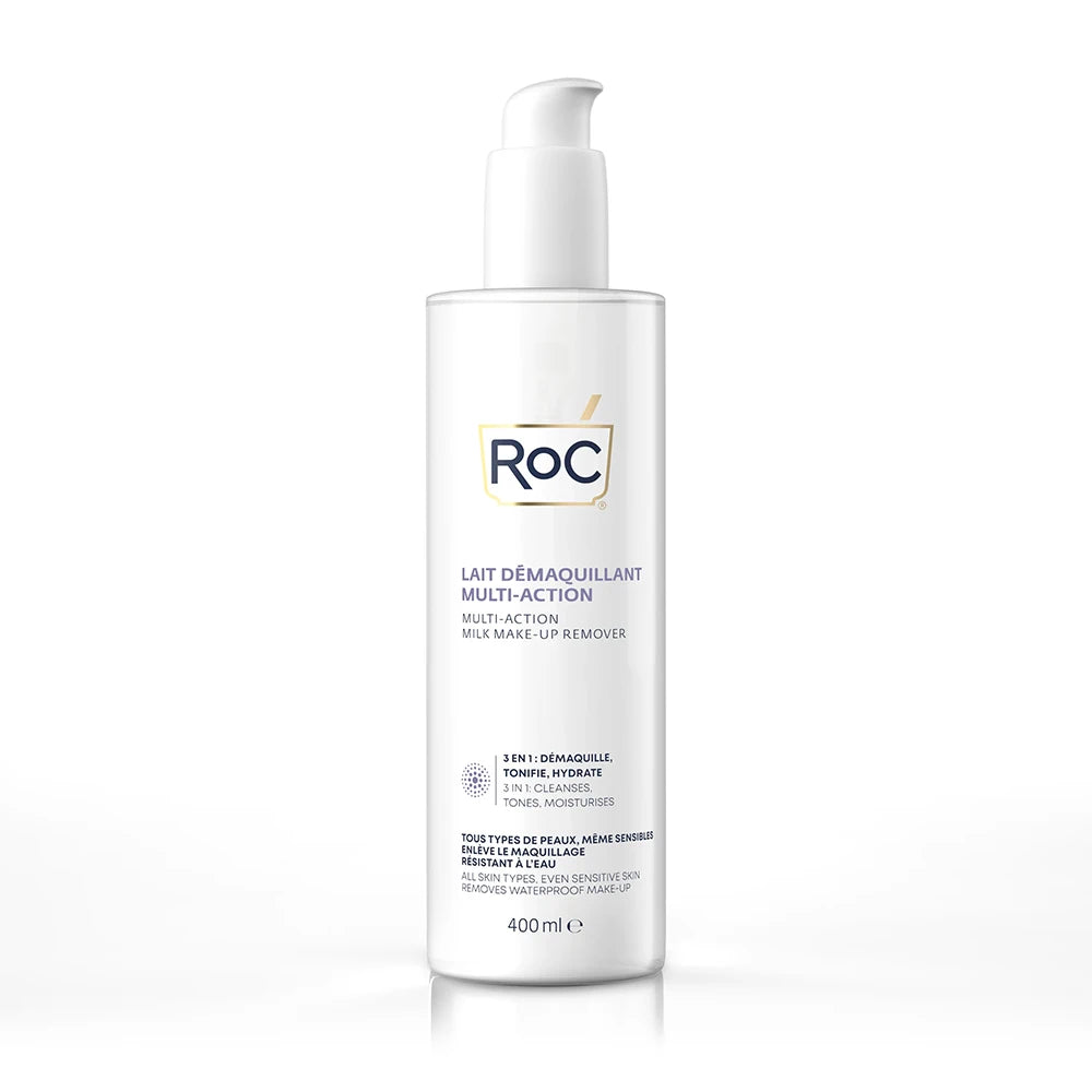 Roc Latte Detergente Multiazione 3 in 1 Viso, 400ml