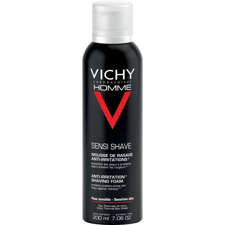 Vichy Homme Schiuma da Barba Pelli Sensibili 200 ml