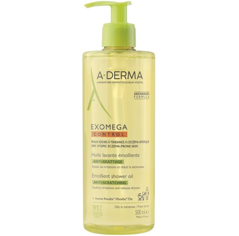 A-Derma Exomega Control Emollient Shower Oil
