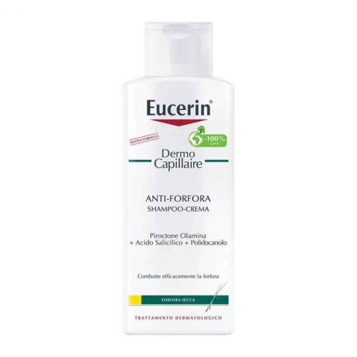 Eucerin DermoCapillaire Shampoo Crema Antiforfora Secca 250 Ml