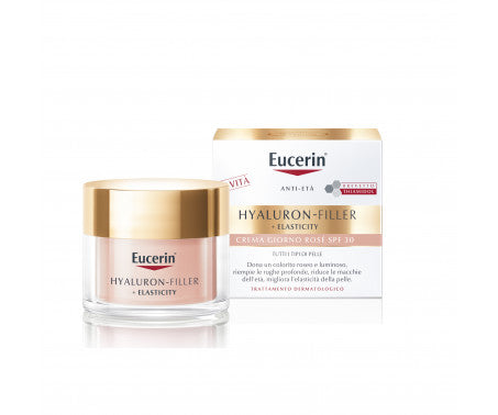 Eucerin Hyaluron-filler + elasticity rosè crema viso giorno spf 30 50 ml