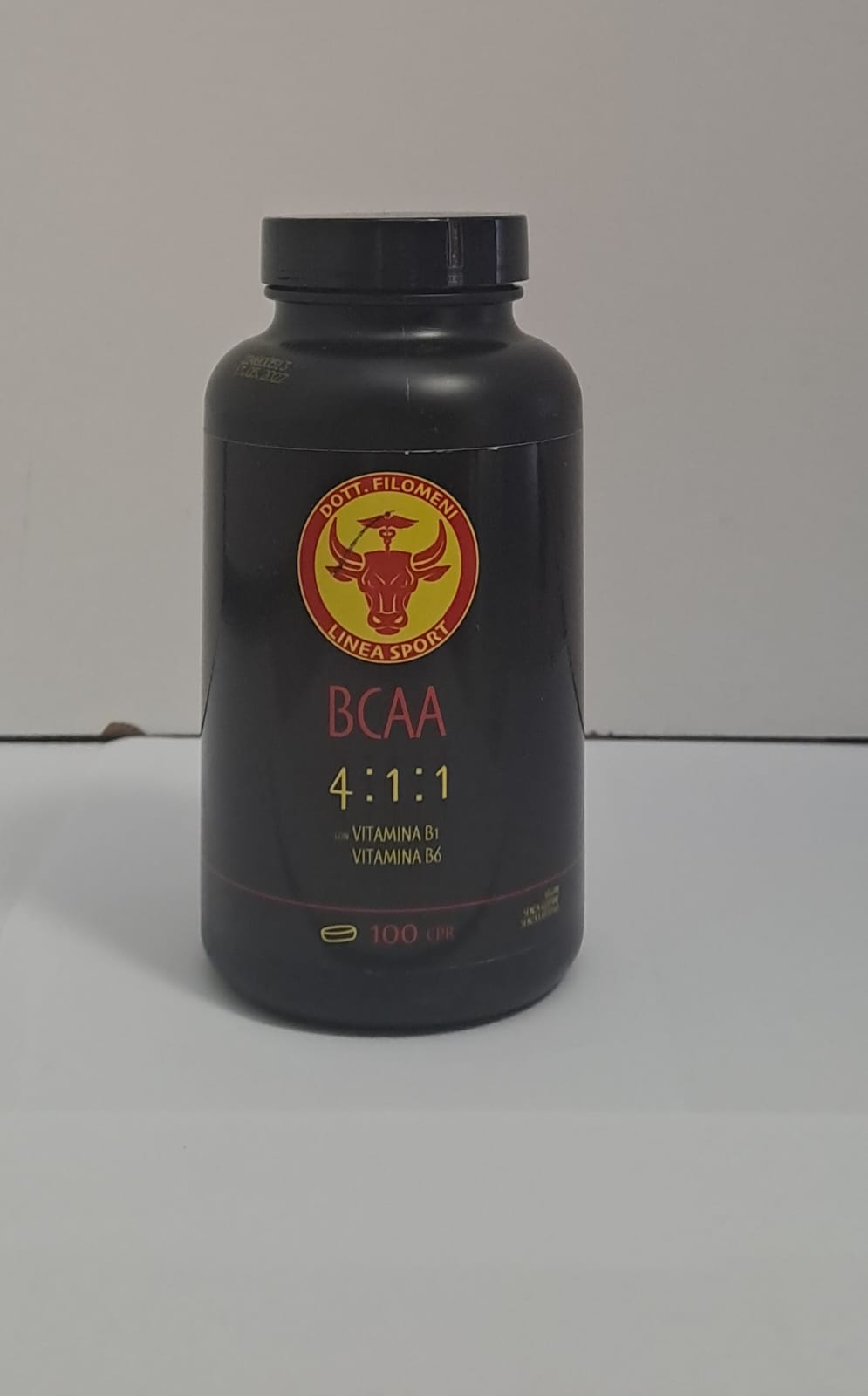 BCAA 4 : 1 : 1 CON VITAMINA B1 VITAMINA B6 100 COMPRESSE DOTT.FILOMENI