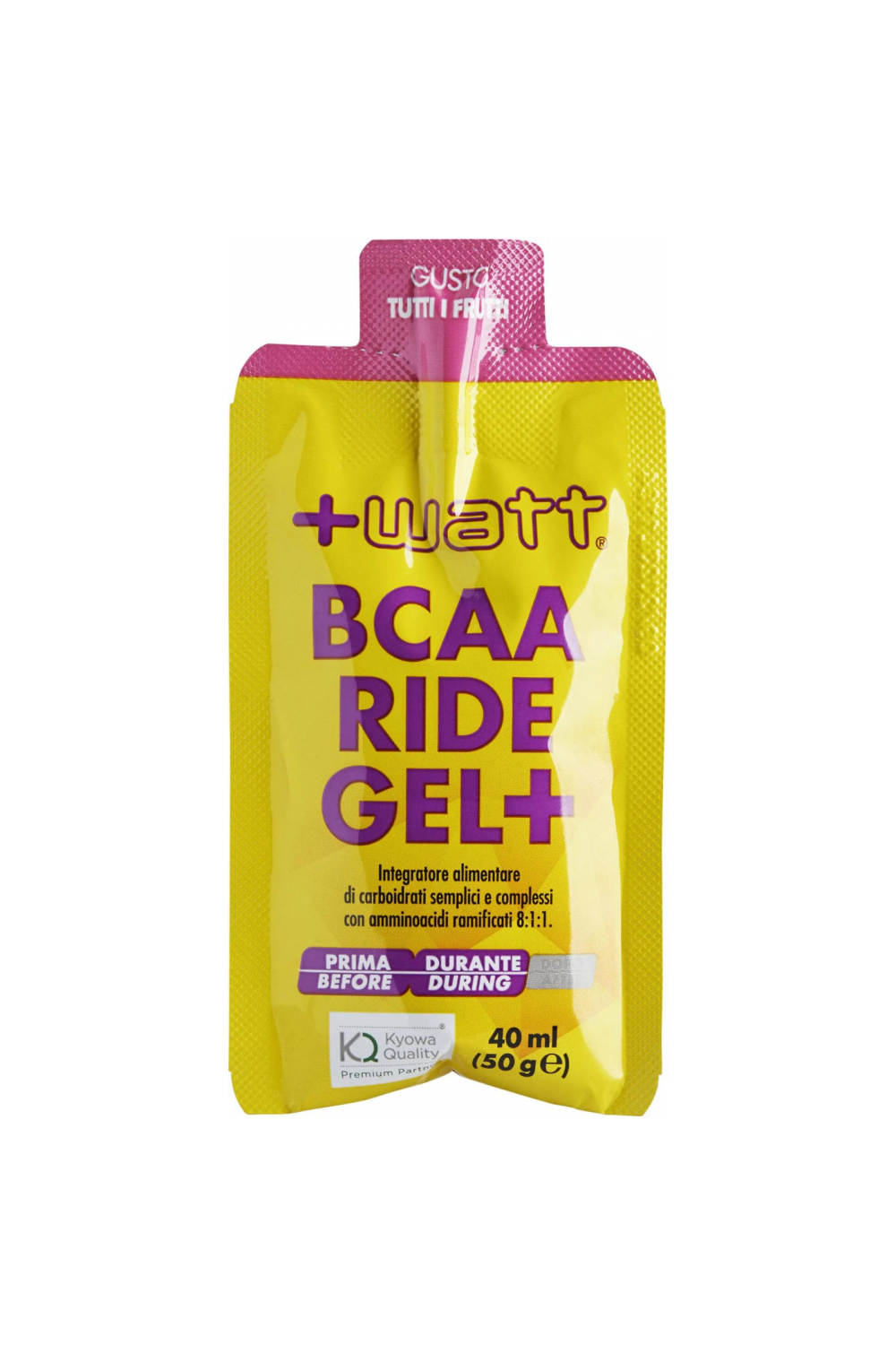 +Watt Bcaa Ride Gel+ 1 Bustina Da 40 Ml