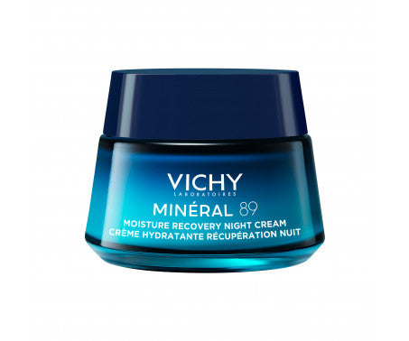 Vichy Minéral 89 Crema Notte Idratante Effetto Rigenerante con Melatonina Pura 50ml