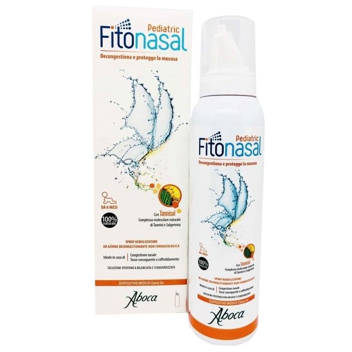 Aboca Fitonasal Pediatric Nebulizzatore Spray 125 ml