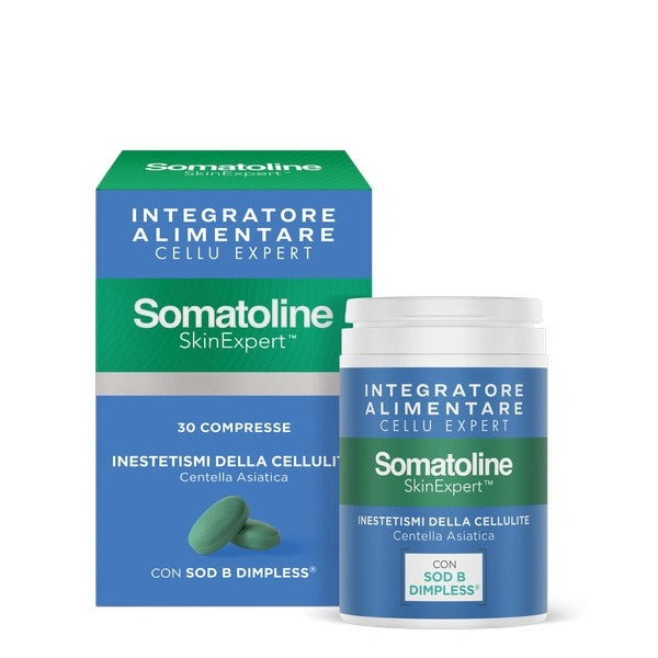Somatoline - Skin Expert Cellu Expert Integratore per Cellulite 30 Compresse