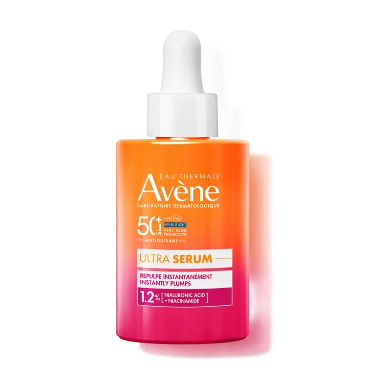 AVENE Ultra siero  SPF50+ rimpolpa immediatamente e protezione molto alta