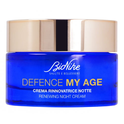 Bionike, Defence My Age Crema Viso Rinnovatrice Notte, 50 ml