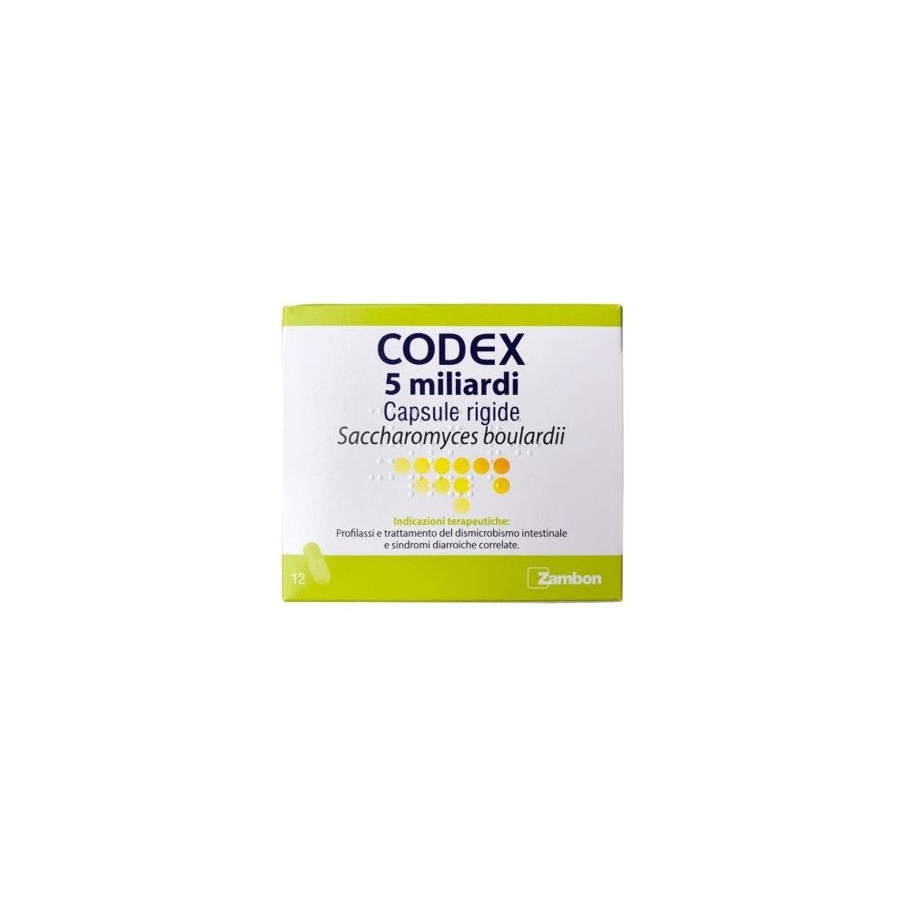 Codex 12 Capsule 250mg - Per Diarrea e Equilibrio Intestinale