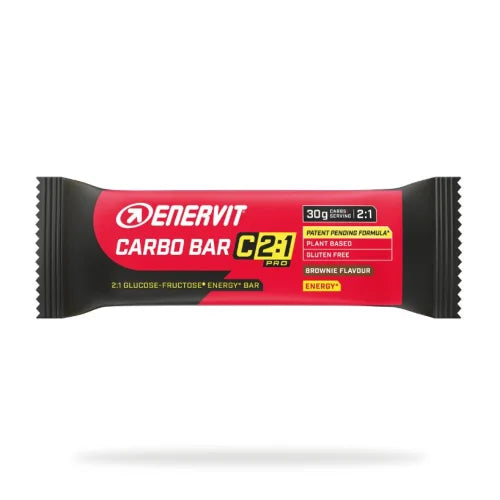 ENERVIT SpA Enervit Carbo Bar C 2:1 Pro - Barretta Energetica Gusto Brownie 50g