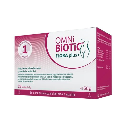 OMNi-BiOTiC® FLORA plus+ 28 BUSTINE