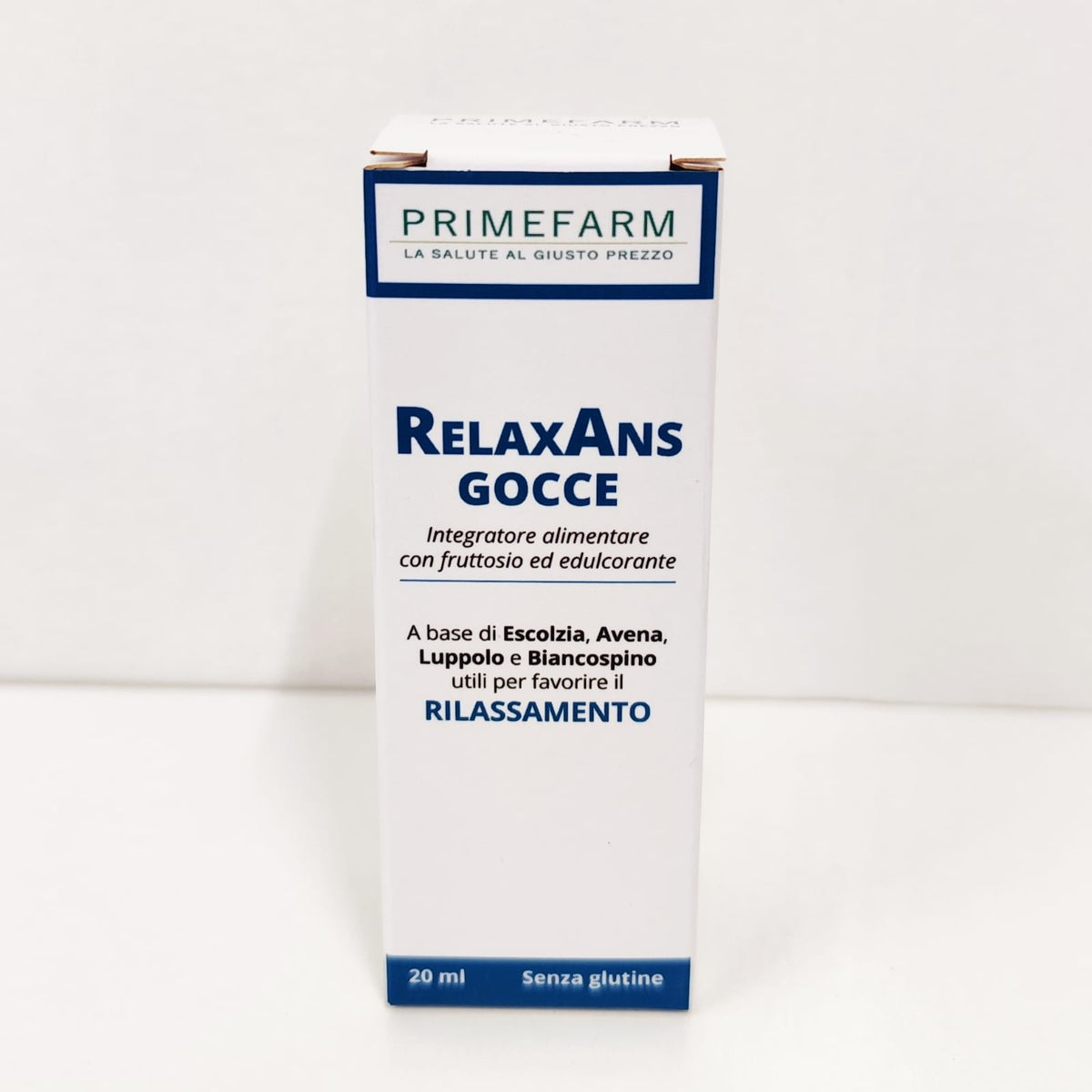RELAXANS GOCCE 20ML - PRIMEFARM