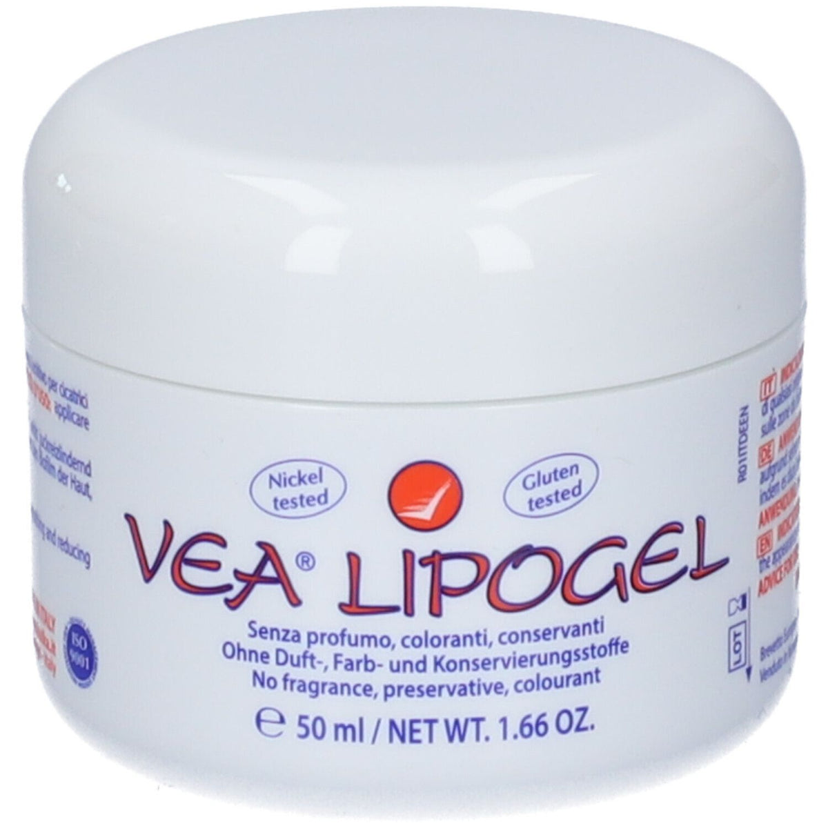 VEA Linea Pelli Sensibili Lipogel Gel Lenitivo Emolliente Protettivo 50 ml