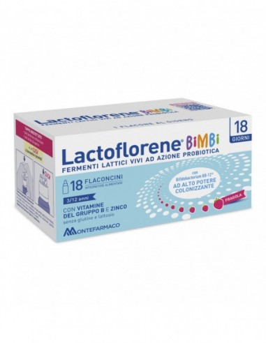 Lactoflorene bimbi 18 flaconcini 10 ml