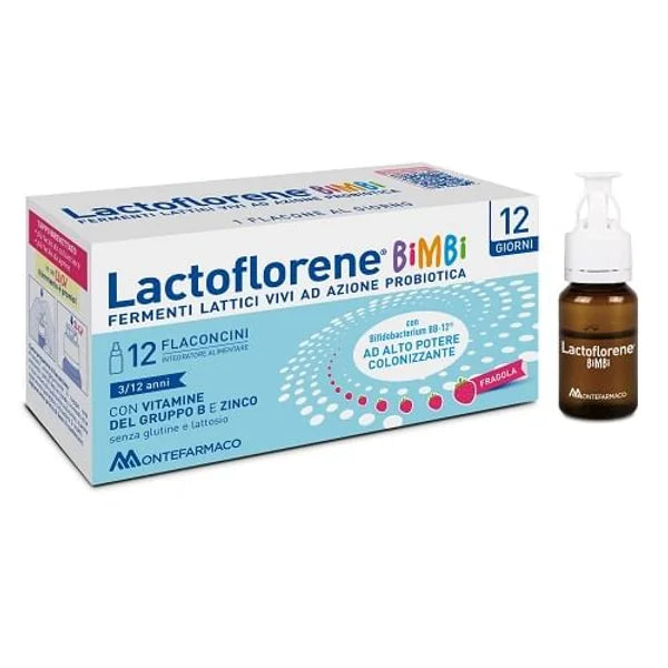 Lactoflorene Bimbi Plus 12 Fl Senza Glutine