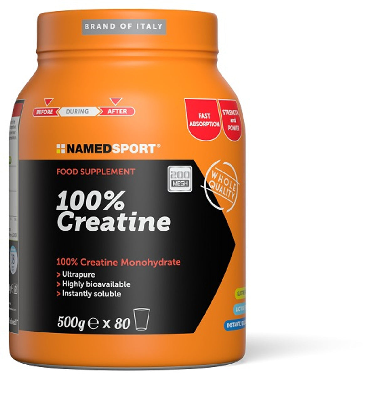 Named Sport - 100% Creatine Integratore Confezione 500 Gr