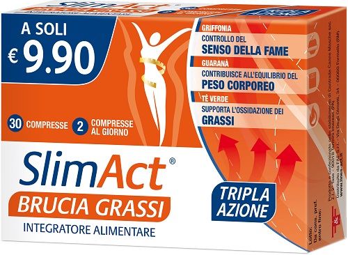 SLIM ACT BRUCIA GRASSI 30CPR