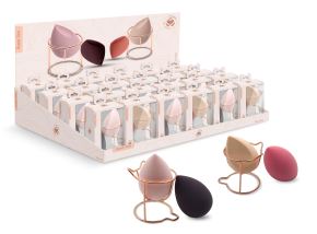 SPUGNETTA MAKEUP E PORTA SPUGNETTE SETABLU