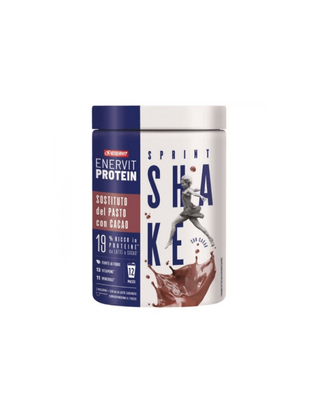 ENERVIT SPA Enervit protein shake cacao 12 pasti