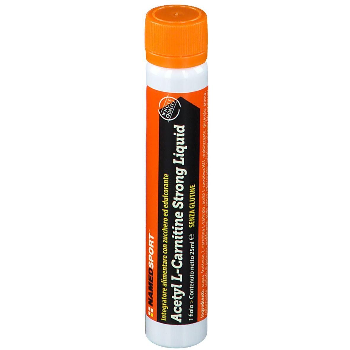 Acetil L-Carnitina Named NAMEDSPORT® Acetyl L-carnitine Strong Liquid 25 ml Liquido