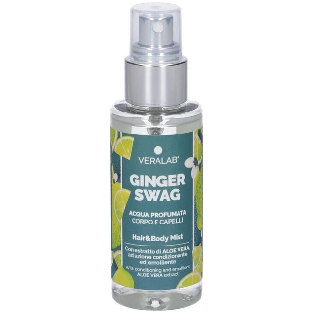 Veralab - Ginger Swag Acqua Profumata Corpo e Capelli Confezione 100 Ml