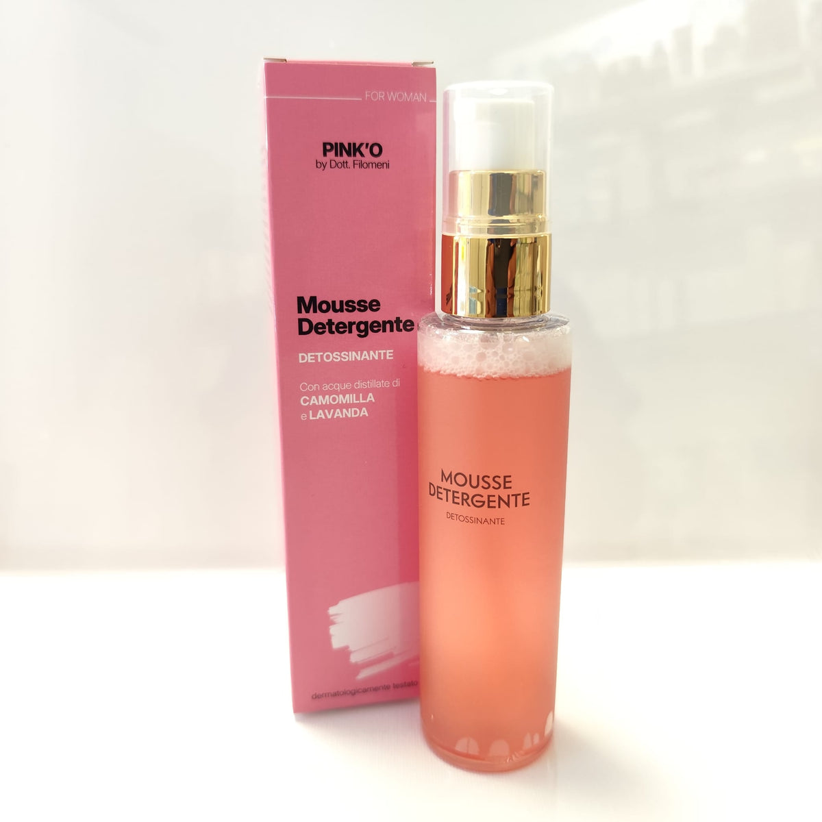 MOUSSE DETERGENTE DETOSSINANTE- 150 ML PINK'O