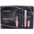 Lovrén Beauty Cofanetto Regalo Make-Up Box Mascara M3 + Matita Occhi + Matita Ombretto + Lipstick Balm Color Boost Nude