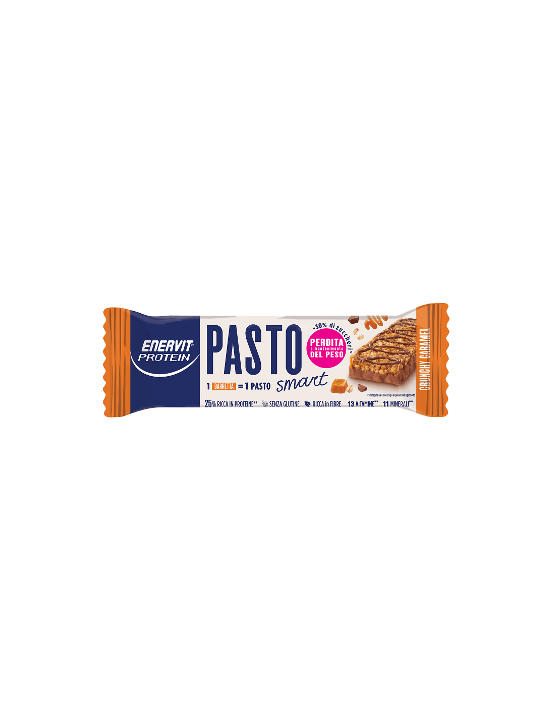 ENERVIT SPA Enervit Protein Pasto Sostitutivo Crunchy Caramel 55 g