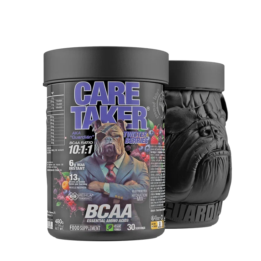 Amminoacidi BCAA Caretaker® 10:1:1 gusto twister berries da 480 grammi