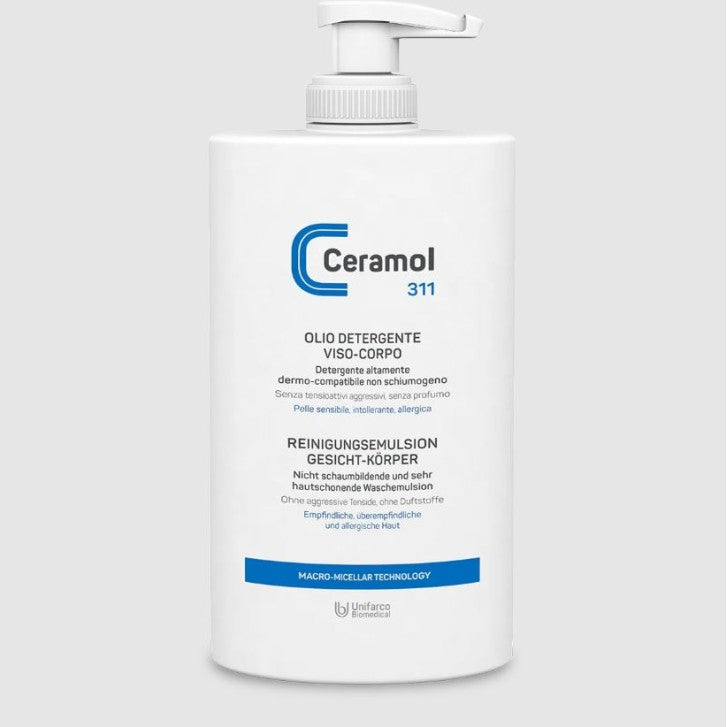 Ceramol 311 Olio Detergente Viso e Corpo - 400 mL