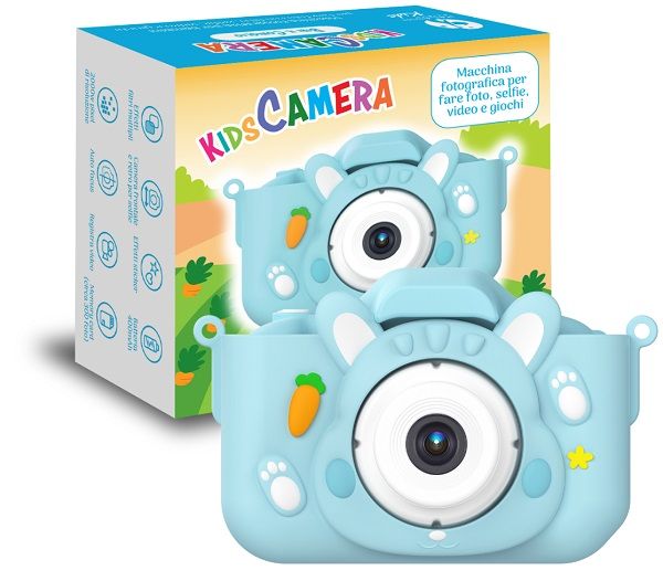 MACCHINA FOTOGRAFICA DIGITALE BAMBINO/A presente in 3 versioni