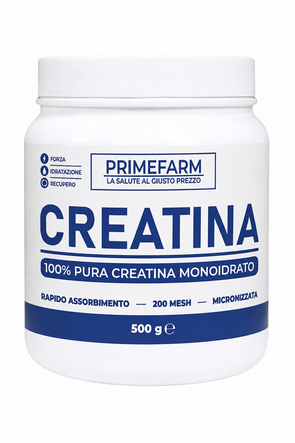 CREATINA  PURA  NEUTRO 500g PRIMEFARM