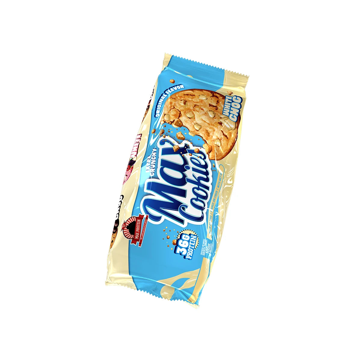 MAX COOKIES WHITE CHOC 100 GR