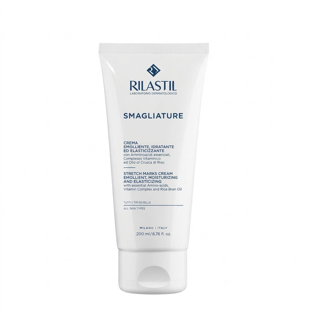 RILASTIL - Crema Corpo Smagliature Emolliente, Idratante ed Elasticizzante
