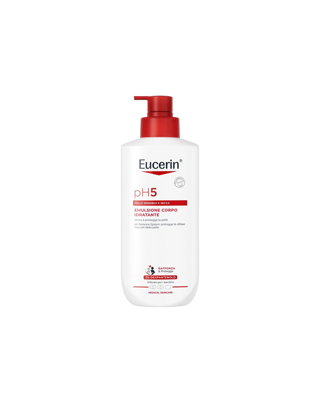 Eucerin pH5 Emulsione Corpo Idratante Pelle Sensibile 400 ml