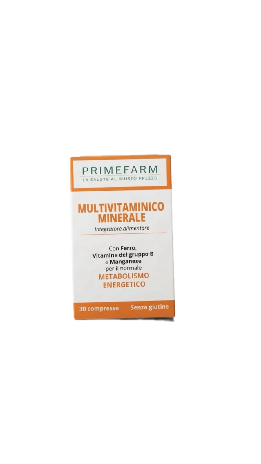 MULTIVITAMINICO MINERALE 30 compresse - PRIMEFARM
