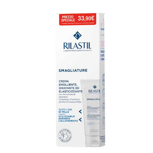 Rilastil - Smagliature Crema Corpo Emolliente Idratante Elasticizzante Confezione 200 M