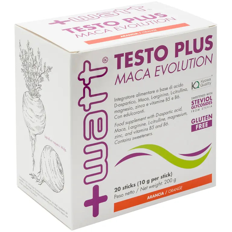 Testo Plus Maca Evolution + WATT