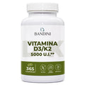 BANDINI Vitamina D3 5000 UI + K2 – 365 compresse