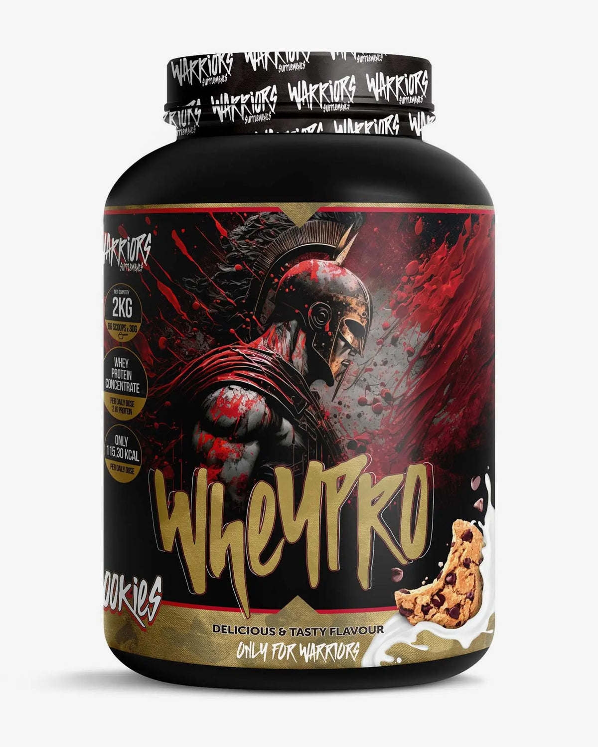 Proteina isolata Warrior Whey Pro gusto VANILLA 2 kg